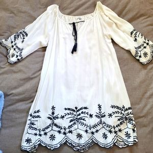 Embroidered dress